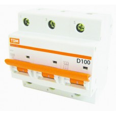 Выключатель автоматический 3P 32A 10kA D TDM BA47-100 (2/24)