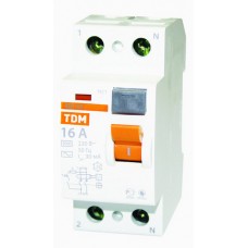 УЗО 2Р 16А 30мА TDM ВД1-63 (6)