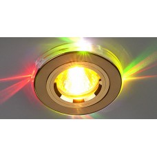 Светильник точечный MR16 GU5.3 Вектор 0226 GD/7 MC LED зол./мультиколор MR 16