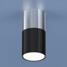 Светильник точечный накладной 6Вт 4200К Электростандарт DLR028 хром/черный хром