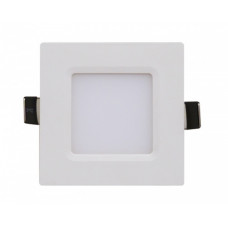 Светильник точечный квадрат 3Вт InHome SLP 4000К 210Лм 86мм белый (30)