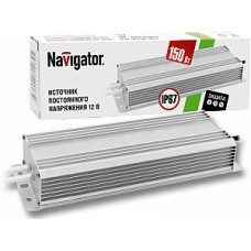 Драйвер 12В 150Вт IP67 230х64х32мм 14A Navigator ND-P150 (30)