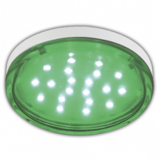 Лампа диодная GX53 4.4Вт Ecola прозрачная зелёный (10/100)