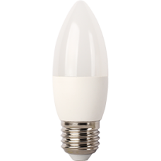 Лампа диодная свеча 7Вт Е14 2700К Ecola Light (100)