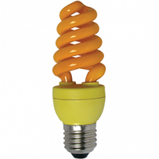 Лампа клл Spiral 15Вт Е27 Ecola жёлтый (100)