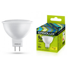Лампа диодная MR16 GU5.3 9Вт 3000К 760Лм Ergolux (10)