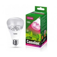 Лампа фито Е27 10Вт Camelion LED10-PL/BIO/E27 (10)