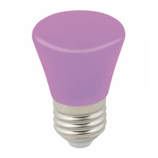 Лампа диодная Volpe D45 1Вт фиолетовый Е27 120Лм Колокольчик (100)