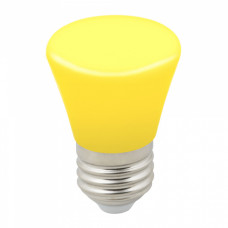 Лампа диодная Volpe D45 1Вт желтый Е27 120Лм Колокольчик (100)