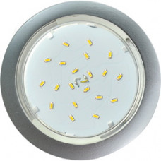 Светильник точечный GX53 серебро Ecola 5355 (10/50)