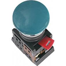 Кнопка TDM AEA-22 Гриб 1з+1p 220В зелёный (10)