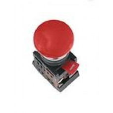 Кнопка TDM AEA-22 Гриб 1з+1p 220В красный (10)