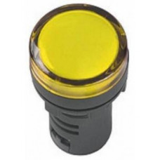 Лампа индикаторная TDM AD-22DS(LED) желтый 12В (10)