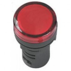 Лампа индикаторная TDM AD-22DS(LED) красный 24В (10)