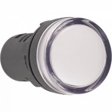 Лампа индикаторная IEK AD-22DS(LED) белый 12В (10)