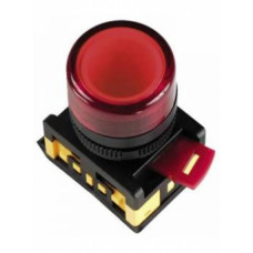Лампа индикаторная TDM AL-22TE красный 230В (10)