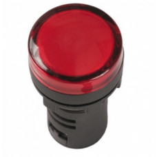 Лампа индикаторная IEK AD-22DS(LED) красный 12В (10)