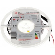 Лента диодная 12В IP20 4.8Вт/м 3000К 3528 60LED/м 5м Эра Eco