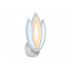 Настенный светодиодный светильник FA453 WH белый 3000K+6400K/4200K 24W 260*180*60