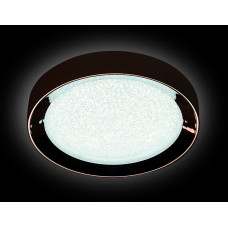 Потолочный светодиодный светильник с пультом FS1212 WH/WH 64W+23W D500 ORBITAL (ПДУ РАДИО 2.4)