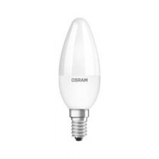 Лампа диодная свеча 6.5Вт Е14 3000К 550Лм Osram (10)*