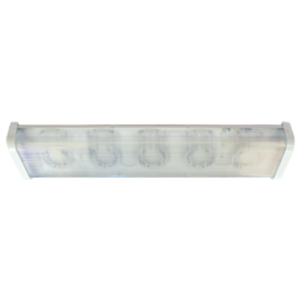 Светильник GX53x5 герметичный ДПО12-2х8-001 прямоугольный Ecola Light 638x165x70мм белый