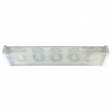 Светильник GX53x5 герметичный ДПО12-2х8-001 прямоугольный Ecola Light 638x165x70мм белый