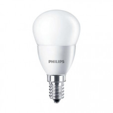 Лампа диодная шар P45 6Вт Е14 4000К 470Лм Philips EcoHome матовая (24)