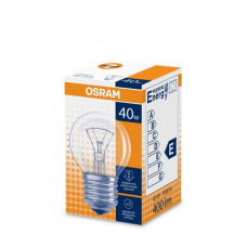 Лампа накаливания шар прозрачная 40Вт Е27 Osram (100)
