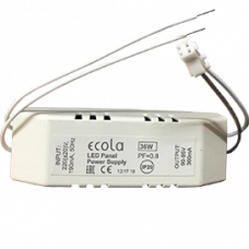 Электронный пуско-регулирущий апарат Ecola LED 36W 220V (драйвер) для встраив. панели (со ступенькой)