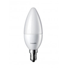 Лампа диодная свеча 4Вт Е14 4000К 300Лм Philips Essential матовая (12)