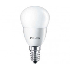 Лампа диодная шар G45 5.5Вт Е14 4000К 450Лм Philips Essential матовая (12)