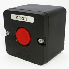 Пост кнопочный TDM ПКЕ 212-1 красный IP40 (10)