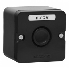 Пост кнопочный TDM ПКЕ 222-1 черный IP54 (5)