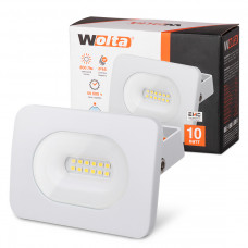 Прожектор диодный 10Вт 5500К 850Лм IP65 белый Wolta WFL-06 (40)*