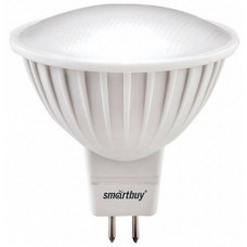 Лампа диодная MR16 GU5.3 7Вт 3000К 480Лм SmartBuy (100)