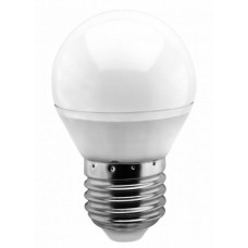 Лампа диодная шар G45 7Вт Е27 3000К 500Лм SmartBuy (200)*