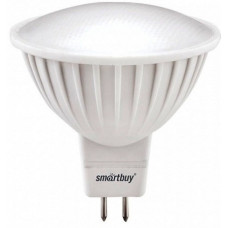 Лампа диодная MR16 GU5.3 12В 7Вт 3000К 480Лм SmartBuy (100)