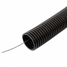 Труба гофрированная ПНД 16мм черный U-Plast(100)
