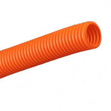 Труба гофрированная ПНД 32мм оранжевый TDM (50)