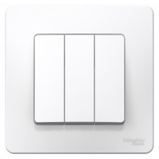 Выключатель Blanca 3-СП 10А белый (10)
